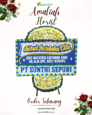 Papan Bunga Duka di Parahu